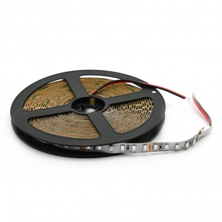 Strip led GRB-120-3528 led mt 9,6w/m  12volt IP20 3000k